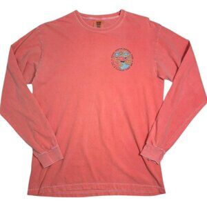 Comfort Colors Grand Canyon Park 100% Cotton Crew Neck Long Sleeve Graphic Med